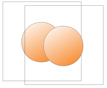 RGBA画像だと重ねても隠れてしまわないの図