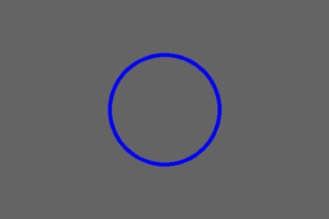 OpenCVによる円の描画例