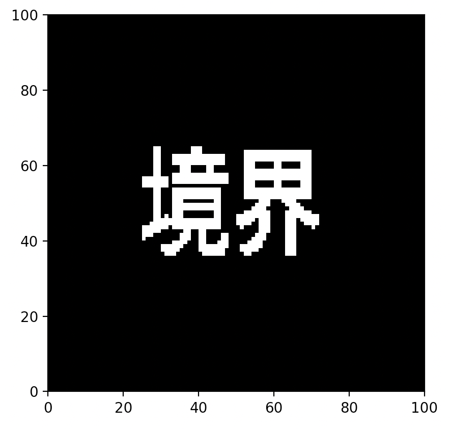 二値化画像