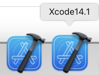 複数バージョンのXcodeを共存させた例