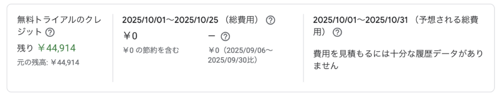 $300分のクレジット